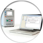 Rigel Multi-Flo infusion Pump Analyser - Control multiple Multi-Flo analyzers on a PC