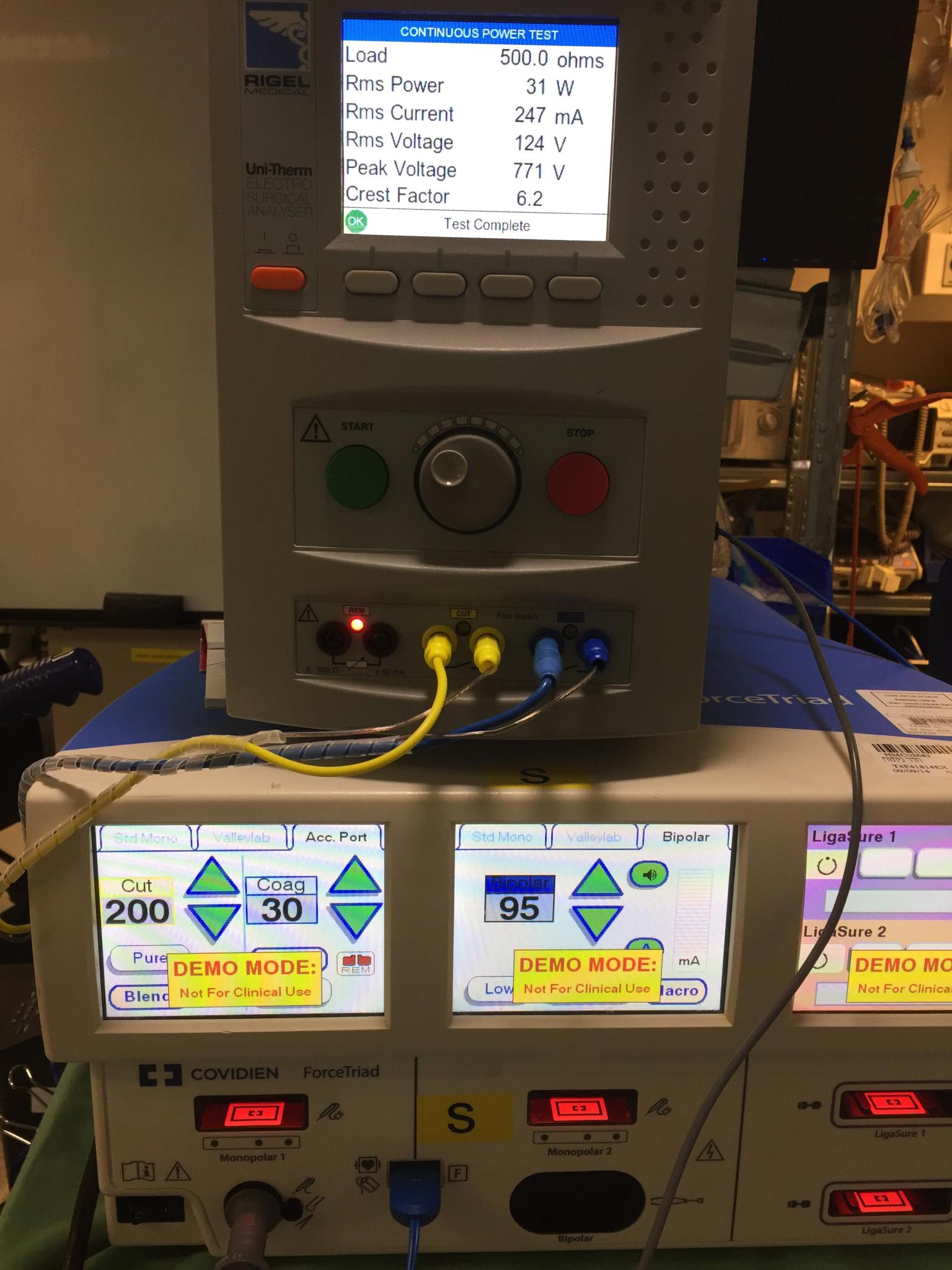 Rigel Uni-Therm Electrosurgical Analyzer